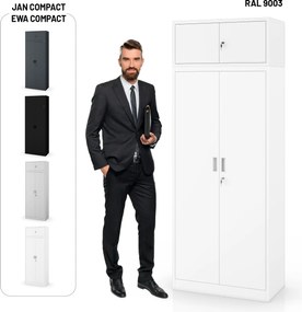 Felső szekrényfeltét EWA Compact 800 x 380 x 400 mm, fehér