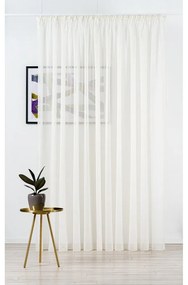 Krémszínű átlátszó függöny 140x245 cm Vicenza – Mendola Fabrics