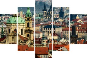 Kép - Prágai panoráma (150x105 cm)