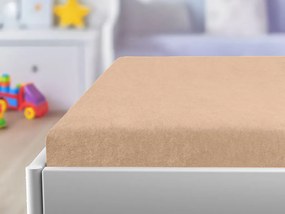 Gyerek frottír lepedő 70x140 cm barack