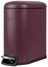 Sötétlila fém pedálos szemetes 5 l Mini Walther – Mette Ditmer Denmark