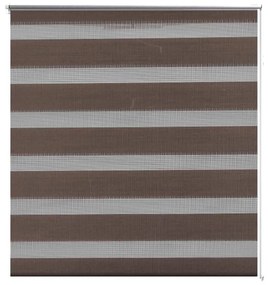 vidaXL Zebra roló 77 x 150 cm Kávé