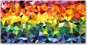 Fotó-üvegkép Geometrikus háttér 140x70