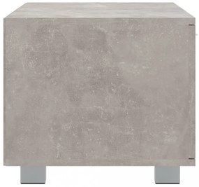 betonszürke szerelt fa TV-szekrény 120 x 34,5 x 35 cm