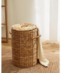 Natúr színű vízijácint szennyeskosár Yessira – Kave Home