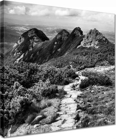 Vászonkép 30x30 Tátra Lengyel hegyek Kilátás