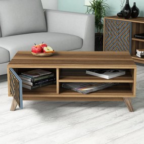 Inci - Walnut, Blue