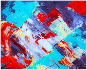 Poszterek 50x40 Absztrakt Páva