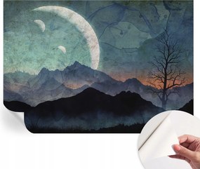 Öntapadós Fali Fotótapéta Hálószobába Éjszakai tájkép 208x146 cm