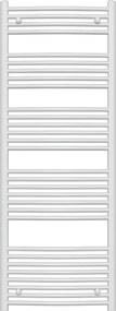 Novaservis - Fürdőszobai létrás törölközőszárító radiátor 836W/230V 160x60 cm fehér, lekerekített