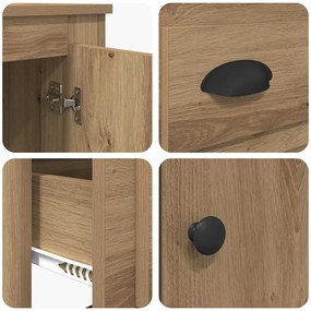 Magasfiú fiókkal Artisan tölgy 60 x 35,5 x 103,5 cm Faanyag