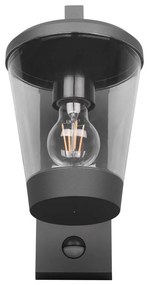 Kültéri lámpa mozgásérzékelővel (magasság 28 cm) Cavado – Trio