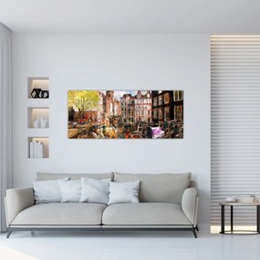 Kép - Amsterdam (120x50 cm)