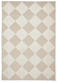 Fehér-bézs mosható szőnyeg 160x230 cm Lyna Beige&amp;White – Think Rugs