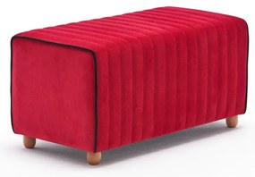 Széklet Mabel Pouf piros