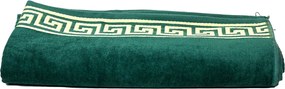 POSEIDON Strandtörölköző smaragdzöld 165x90cm