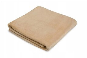 Egyszínű takaró 150x200 „kasmír Tapintású” Bézs