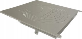 Pvc Galeco ülepítőfedél csövekhez szürke világos