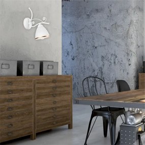 Fali lámpa RETRO II 1xE27/60W/230V fehér