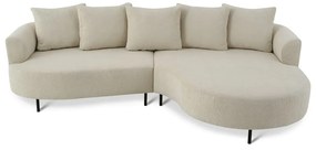 Bézs sarokkanapé (jobb oldali) Vitoria – Scandic