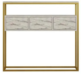 Konzolasztal Guarda - Freesia Marble