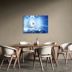 Kép - Isten galambja (üvegen) (70x50 cm)