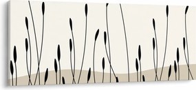 Kép - Grafikus rét N⁰3 (120x50 cm)