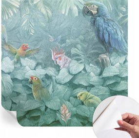 Öntapadós fotótapéta Divatos Egzotikus madarak 250x250 cm