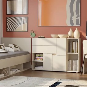 Szekrény 3 ajtós és 2 fiókos kivitelben LENS