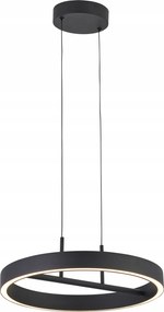 Coltrain függőlámpa fekete matt gyűrű