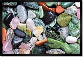 Poszterek keretben 60x40 Színes kövek