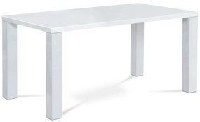 Étkezőasztal 160 x 90 cm, fehér