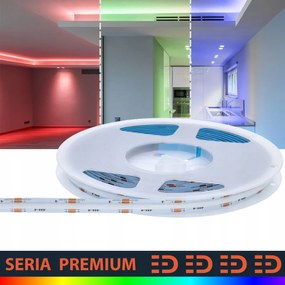 Led szalag többszínű|Teljes RGB|12V|810 LED/m |COB|5m 3 év garancia