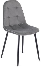 Szürke Bársony Étkezőszék ARIS