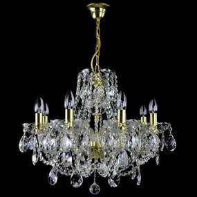 Wranovsky JWZ151082130 - Kristály csillár láncon CLASSE 8xE14/40W/230V