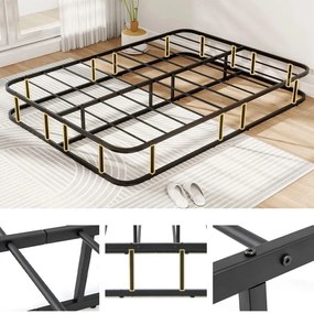 Fém franciaágy keret 137x190cm