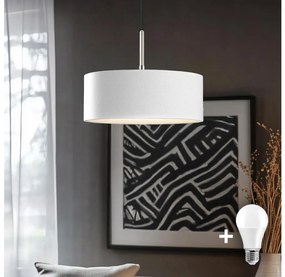 Eglo Eglo - LED TUNJA függeszték 1xE27/60W/230V fehér EG32517P