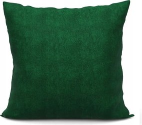 Párnahuzat 40x40 üvegzöld varrott Lengyelországban