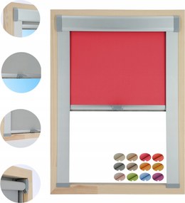 Tetőtéri redőny ablakra félsötétítő 78x98 cm Classic Sh szövet