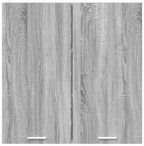 Függő szekrény Riga Szürke Sonoma 80 x 31 x 80 cm Faanyag