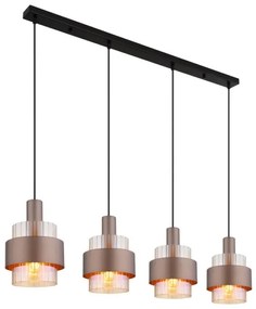 Globo 15560-4HA - Csillár zsinóron MILLEY 4xE27/60W/230V