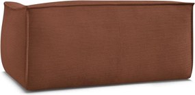 Narancssárga kordbársony kanapé 170 cm Giorgia – Bobochic Paris