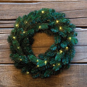 Világító koszorú ø 45 cm Anton – Sirius