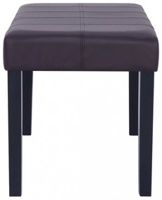 barna műbőr pad 106 cm