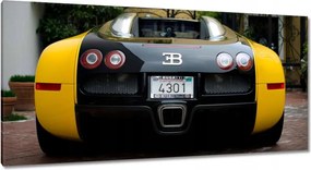 Vászonkép 115x55 Sárga Bugatti