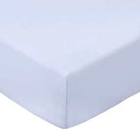 Levendula színű gumis pamut-perkál lepedő 150x200 cm Cotton Percale – Bianca