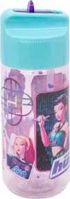 K-pop Démonvadászok Stars Hydro műanyag szívószálas kulacs 430 ml