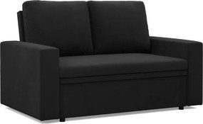 Zeus kanapé, szövet anyag, hab töltet, egyenes kartámasz, fekete