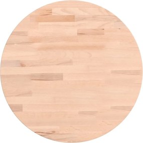 vidaXL tömör bükkfa kerek asztallap Ø40 x 4 cm