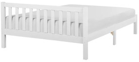 Franciaágy 140 cm FLORAL (fehér). 1018523